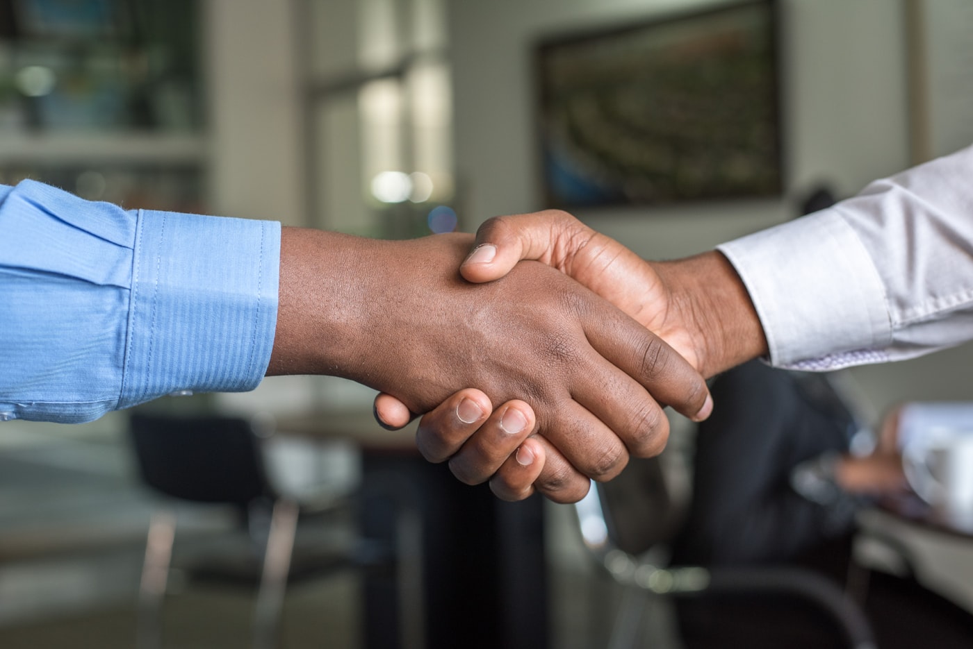Advisor welcoming a first-time investor